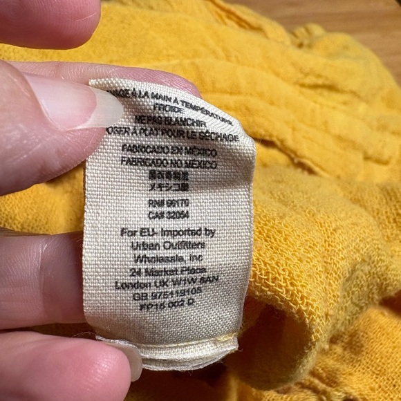 GUC Jen’s Pirate Booty- Chrysanthemum Romper in Color Marigold. Size M - Picture 6 of 8